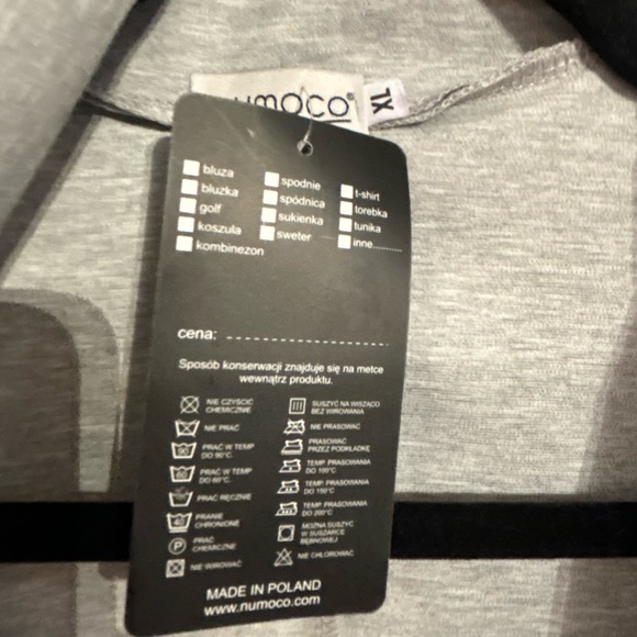 Nimoco Gray and Black women’s XLarge Zip-Up Dress NWT - Picture 7 of 7